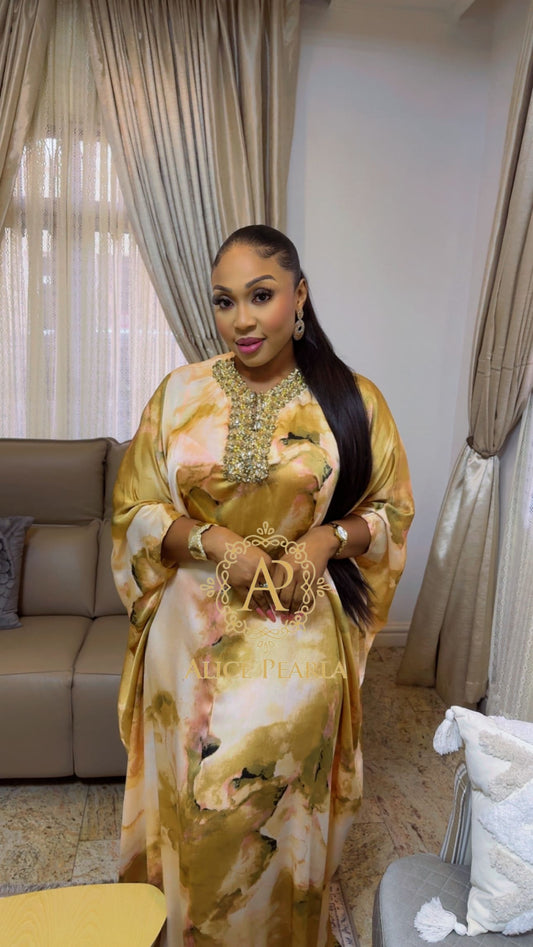 Autumn Bloom Kaftan - Almas