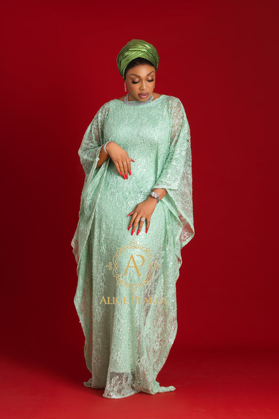 Mint Green Kaftan - Maria