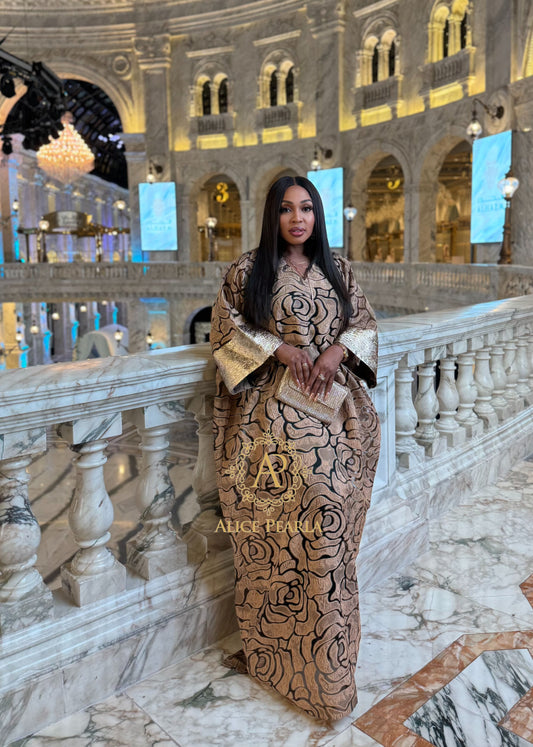Golden Rose Kaftan - Martha