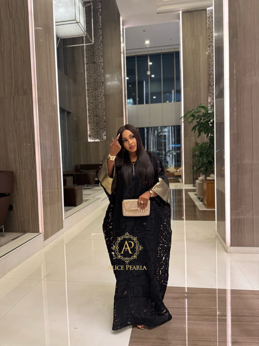 Midnight Elegance Kaftan - Martha