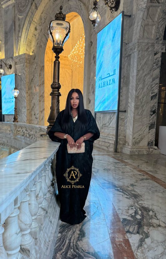 Black  Rejoice Kaftan, Martha